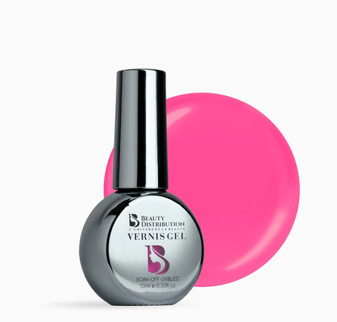 Vernis Semi-Permanent B020 – Rose Candy Éclatant - Beauty Distribution