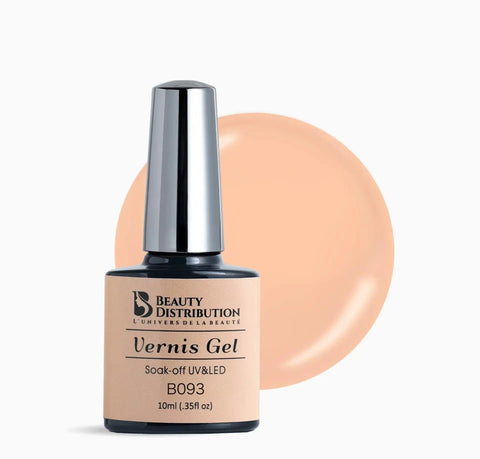 Vernis Semi-Permanent Beauty Distribution B093  Nude Pêche 10ml Beauty Distribution