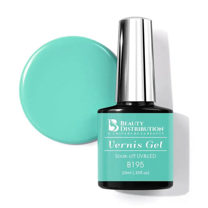 Vernis Semi-Permanent B195 Turquoise - Beauty Distribution Beauty Distribution