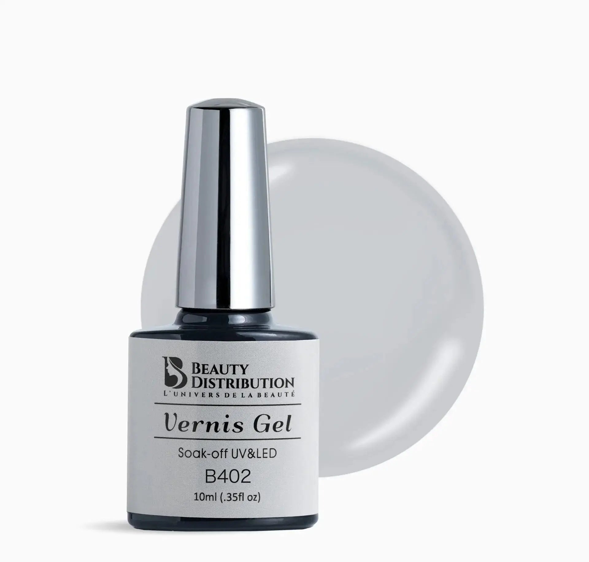 Vernis Semi-Permanent B402  Gris Brume Beauty Distribution