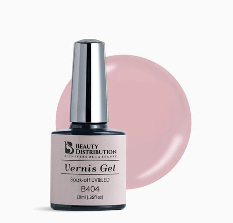 Vernis Semi-Permanent B404 – Douceur Poudrée : L’Élégance Naturelle Beauty Distribution