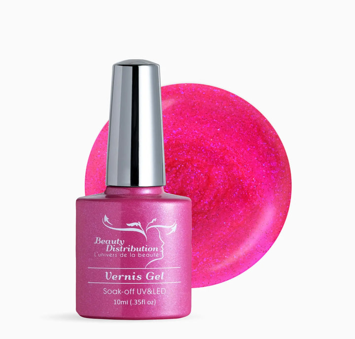 Vernis Semi-Permanent Beauty Distribution  B545 Dolly Pink (10ml) Beauty Distribution
