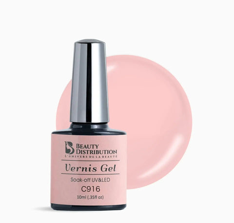 Vernis Semi-Permanent C916 – Rose Dragée Intemporel Beauty Distribution