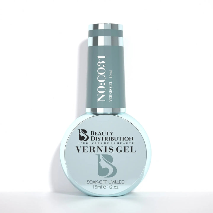 Vernis Gel Semi-Permanent - C031 - Vert Sauge Élégant Beauty Distribution