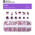Carrousel Strass Nail Art Light Rose ZHHZ 