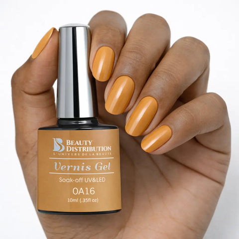 Vernis Semi-Permanent UV/LED OA16 Moutarde – Beauty Distribution Beauty Distribution