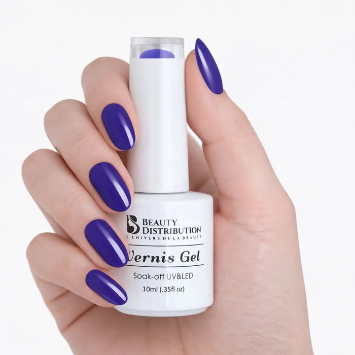 Vernis Semi-Permanent UV/LED A029 Bleu Bleuet – Beauty Distribution - Beauty Distribution