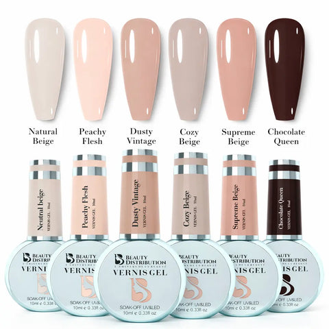 Vernis Semi-Permanent Supreme Beige  L'Essence du Quiet Luxury Beauty Distribution