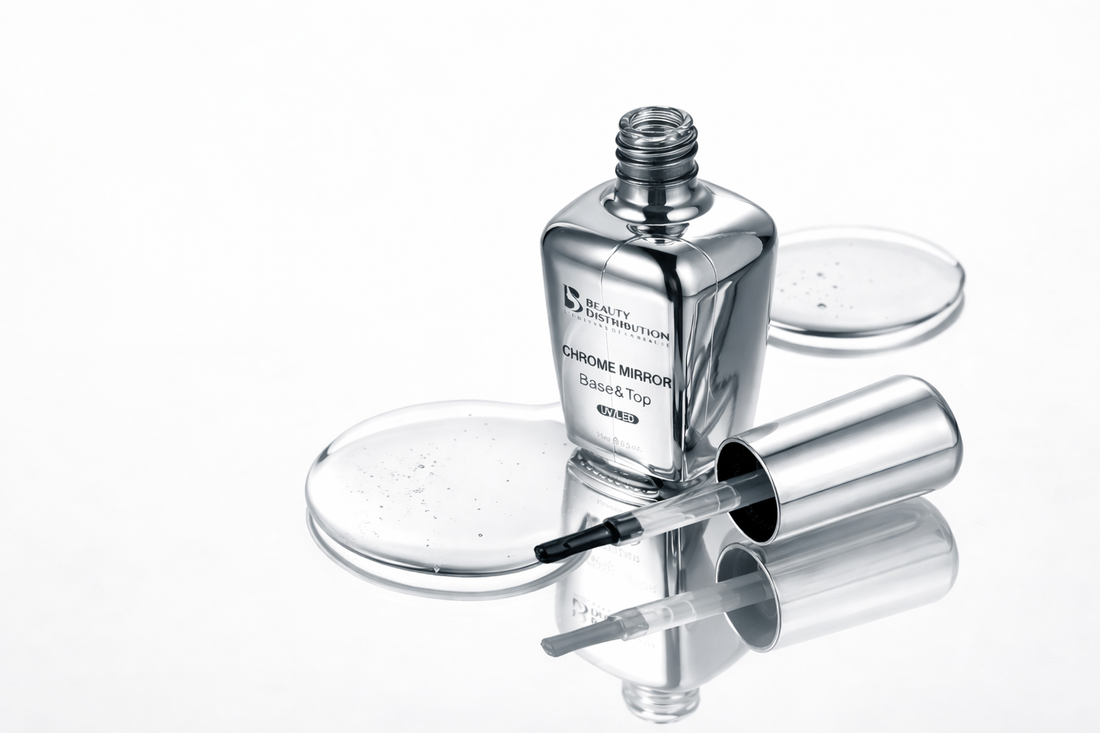 Chrome Mirror Base &amp; Top UV/LED- 15 ML