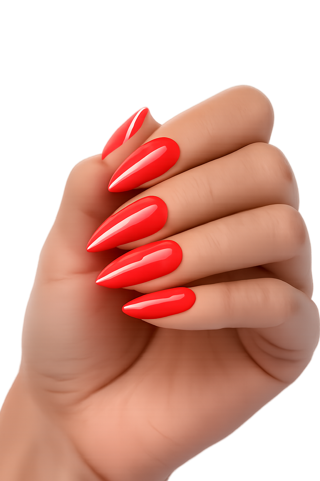 Esmalte en gel Plata Naranja Neón 15