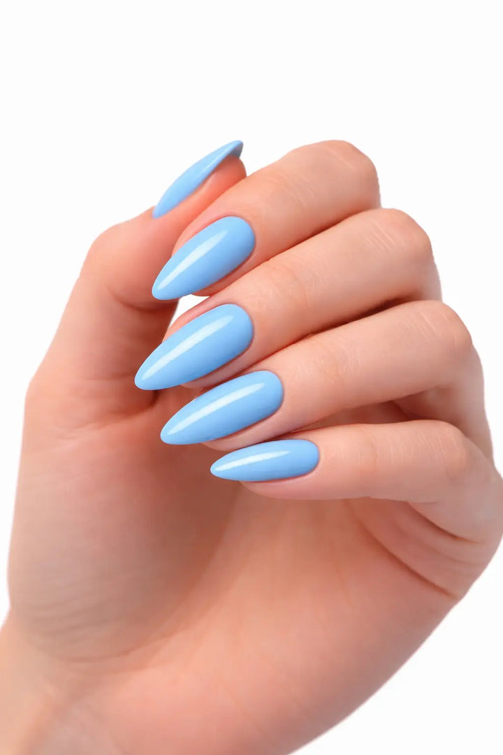 Vernis Semi-Permanent Gel UV LED 10ml – Teinte B080 Bleu Horizon Vibrant Beauty Distribution