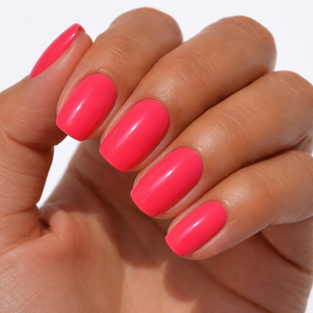 Vernis Gel Semi-Permanent - A111 - Éclat Corail Vibrant
