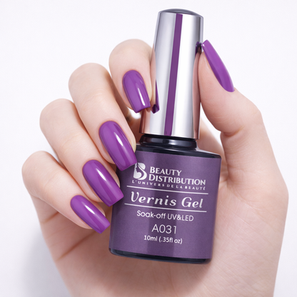 Vernis Semi-Permanent A031 – Violet Intense &amp; Royal