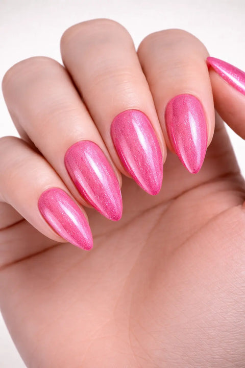 Vernis Semi-Permanent A198 – Rose Nacré Enchanté Beauty Distribution