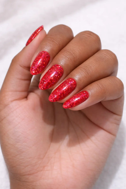 Vernis Semi-Permanent Néon Reflect NR14 – Le Rouge Flashy & Étincelant Beauty Distribution