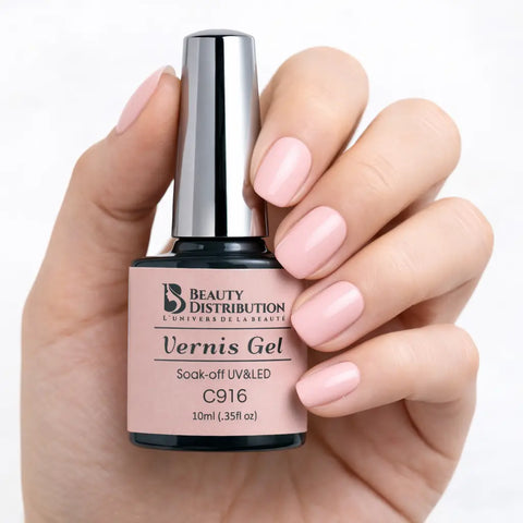 Vernis Semi-Permanent C916 – Rose Dragée Intemporel Beauty Distribution