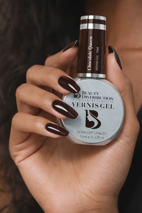 Vernis Semi-Permanent Beauty Distribution  Chocolate Queen (10ml) Beauty Distribution