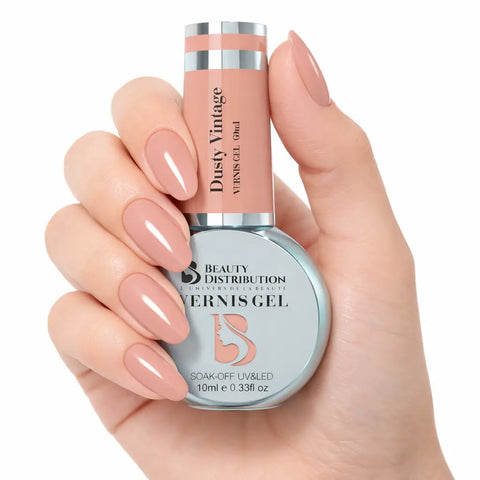 Vernis Semi-Permanent Nude  Dusty Vintage Beauty Distribution