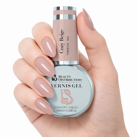 Vernis Semi-Permanent Cozy Beige Beauty Distribution