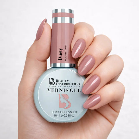 Vernis Semi-Permanent Dusty 10ml – Le Vieux Rose Sophistiqué pour Prothésiste Ongulaire Beauty Distribution