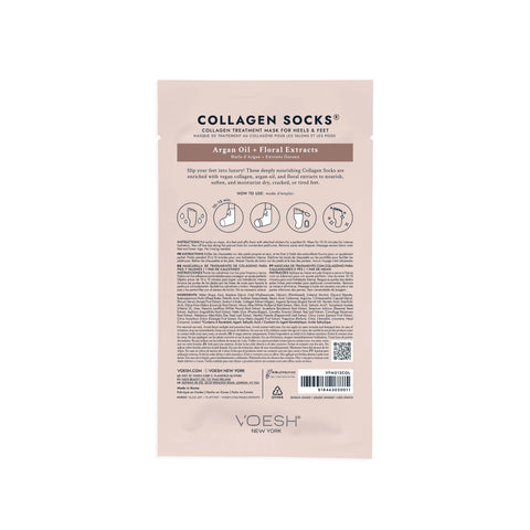 Chaussettes au Collagène Voesh - Argan Oil - Beauty Distribution