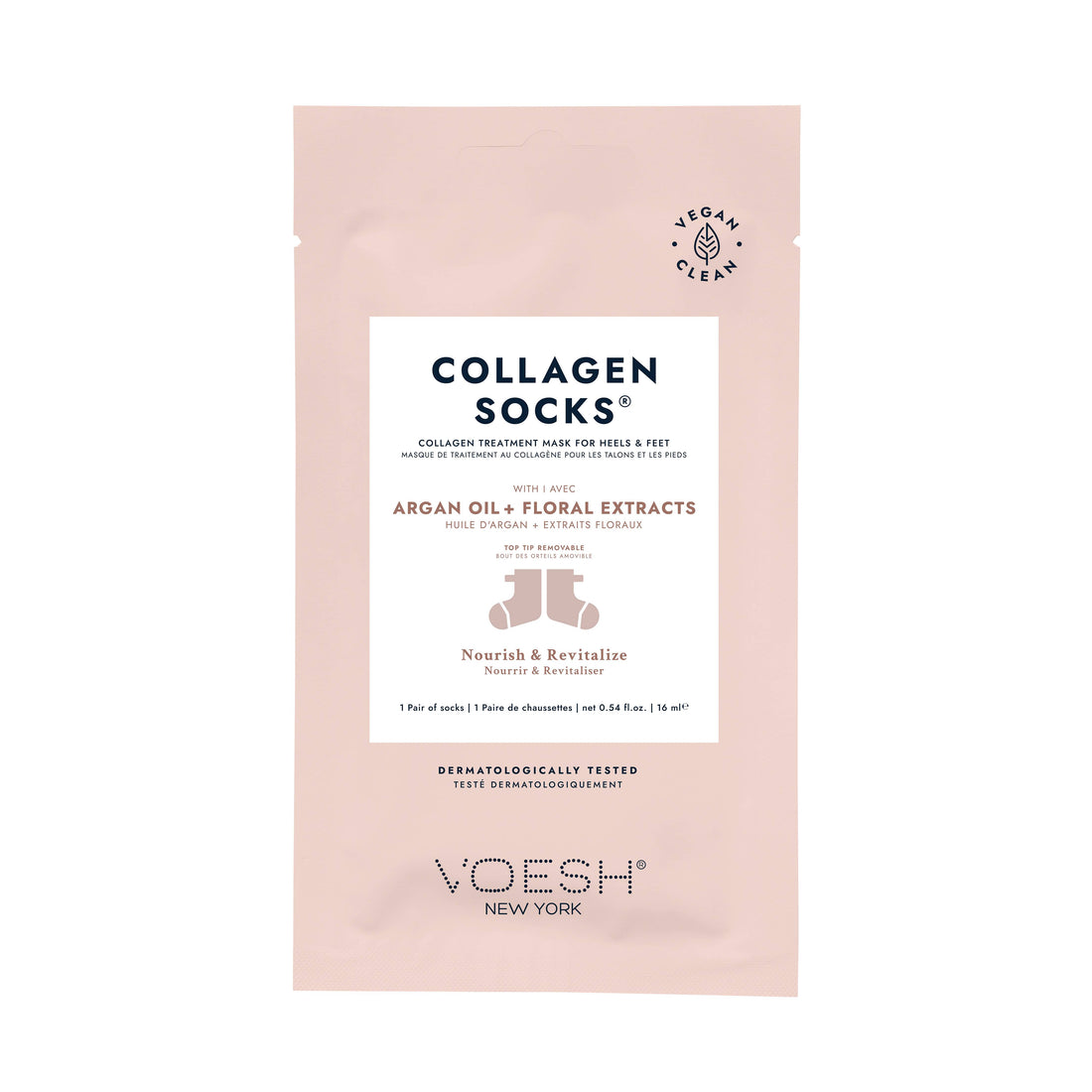 Chaussettes au Collagène Voesh - Argan Oil
