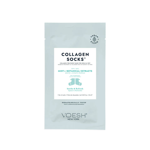 Chaussettes au Collagène Voesh - Mint and Botanical Extract - Beauty Distribution
