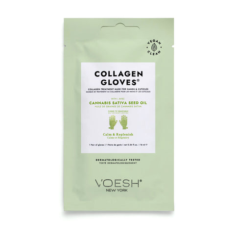 Gants au Collagène Voesh - Cannabis Sativa - Beauty Distribution