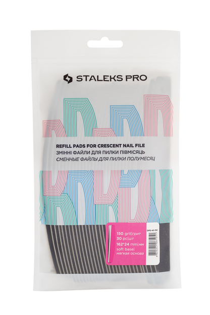 Abrasive Refills for Pedicure File STALEKS PRO Expert DFE-40-100 grit (30 pcs)