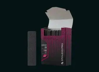 Limes Recharges pour Base Droite Courte STALEKS PRO Expert 51, DFE-51 (10 pcs) Beauty Distribution