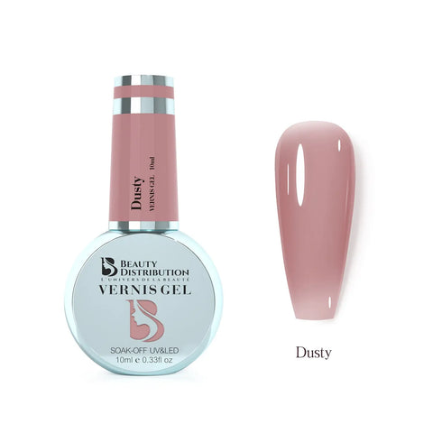 Vernis Semi-Permanent Dusty 10ml – Le Vieux Rose Sophistiqué pour Prothésiste Ongulaire Beauty Distribution