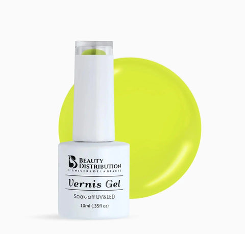 Vernis Semi-Permanent E051 Beauty Distribution : L'Éclat Néon Vitaminé Beauty Distribution