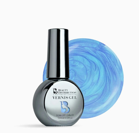 Vernis Semi-Permanent E109 – Bleu Lagon Givré Beauty Distribution