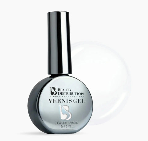 Vernis Semi-Permanent Pure Snow  Blanc Opaque Intense  UV/LED Beauty Distribution