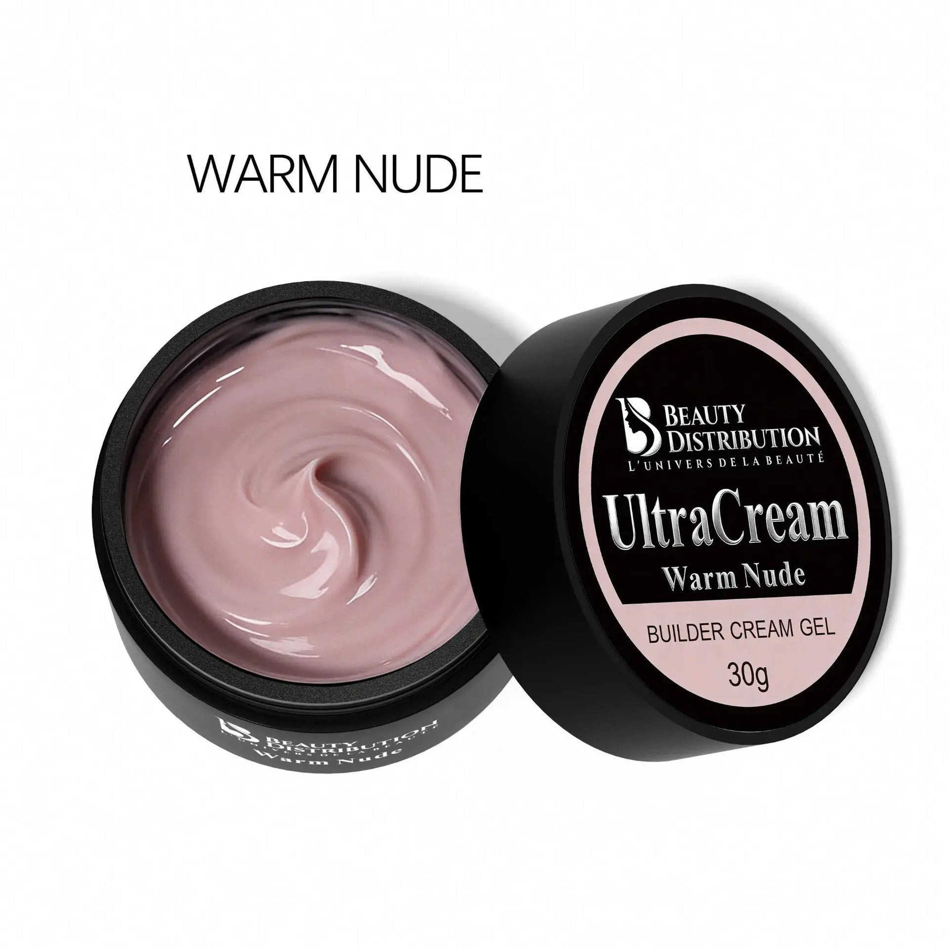 Ultra Cream Warm Nude – Gel de Construction Monophase "Sans Limage" (30g) Beauty Distribution