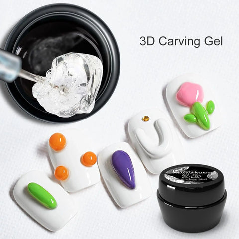 Gel 3D Carving Transparent  Sculptez l'Infini (10ml)