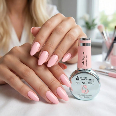 Vernis Semi-Permanent Bubblegum (10ml) Beauty Distribution