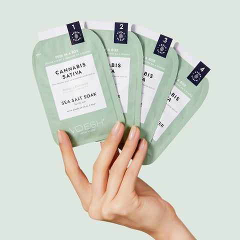 Pedi in a box Voesh- Delux 4 step - Cannabis Sativa - Beauty Distribution
