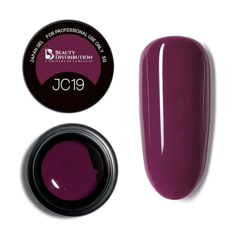 JAPAN GEL Prune Foncé JC19 - 5ml Beauty Distribution