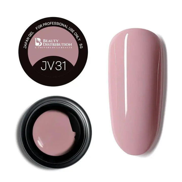 Gel Paint JV31 - Vieux Rose Sophistiqué  Haute Pigmentation Beauty Distribution