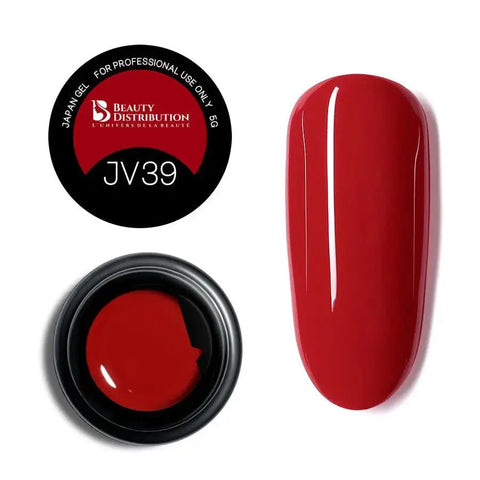 JV39  Gel Paint Rouge Iconique  Haute Pigmentation & Précision Beauty Distribution