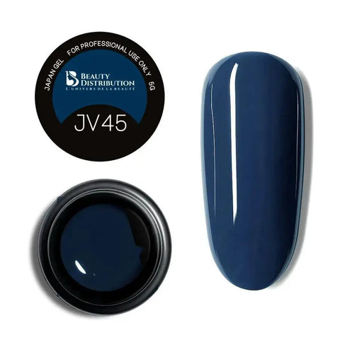 Gel Paint JV45 – Japan Gel : L'Intensité d'un Bleu Nuit Royal Beauty Distribution