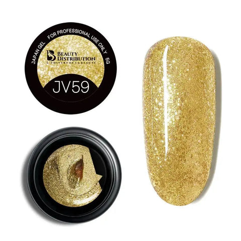 Gel Paint JV59 – Or Étincelant (Japan Gel) Beauty Distribution
