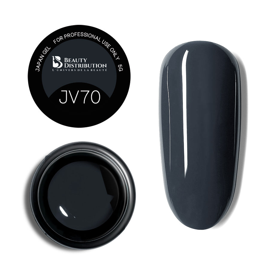JAPAN GEL Gris foncé Anthracite JV70 - 5ml