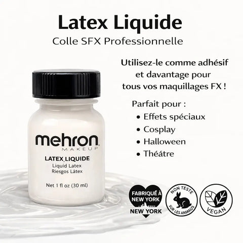  Latex Liquide Clear 133 ml : L'Indispensable de vos Effets Spéciaux (SFX)