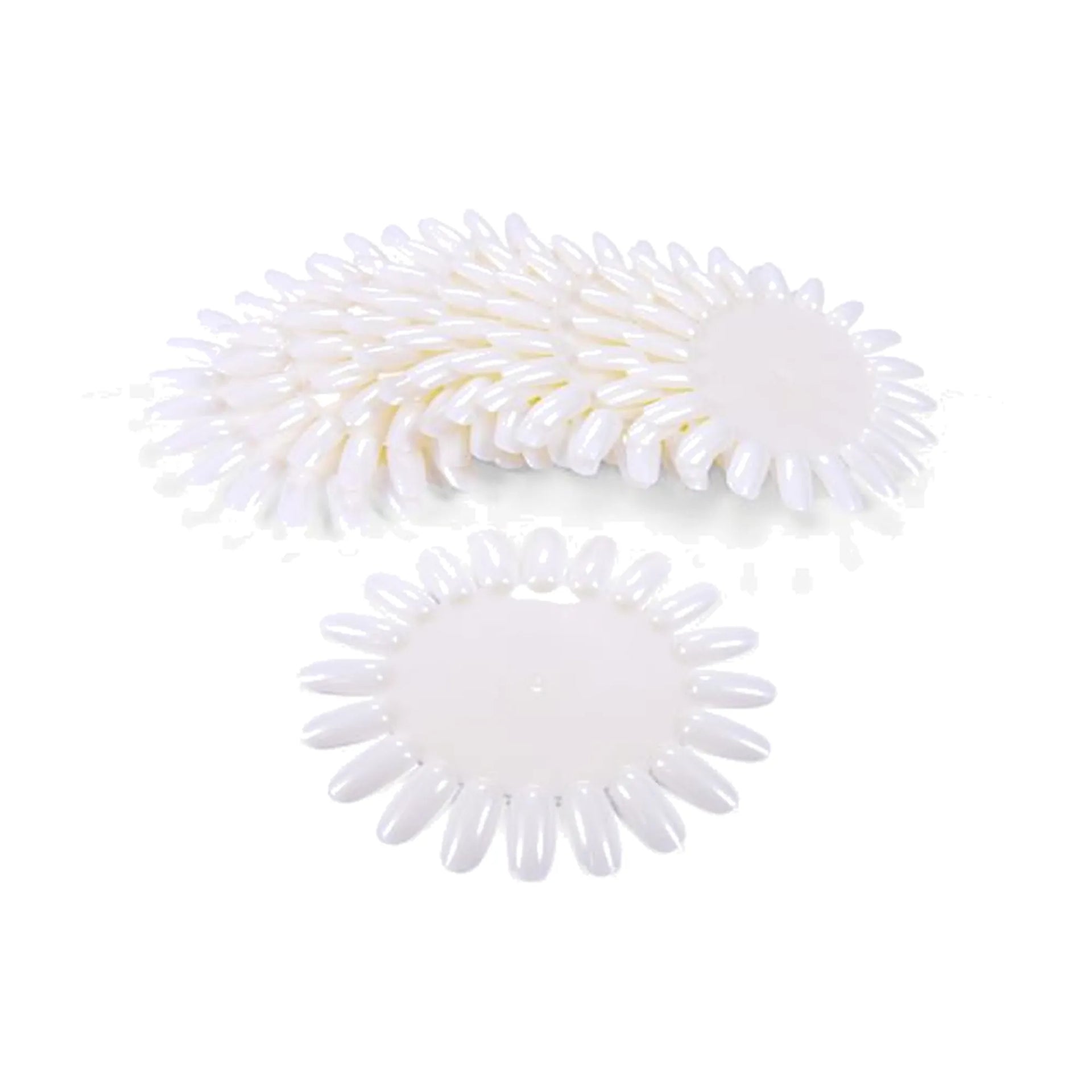 Lot 5 Nuanciers Marguerites Ovales  Accessoires Prothésie Ongulaire