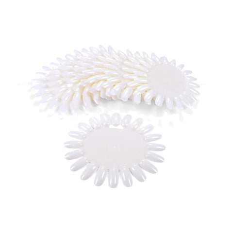 Lot 5 Nuanciers Marguerites Ovales  Accessoires Prothésie Ongulaire
