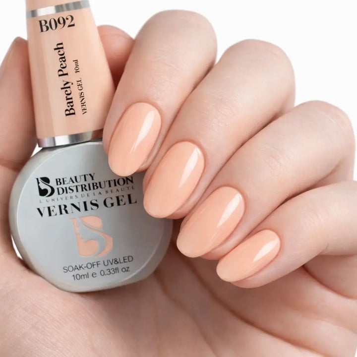 Vernis semi-permanent B092-Pêche Beauty Distribution