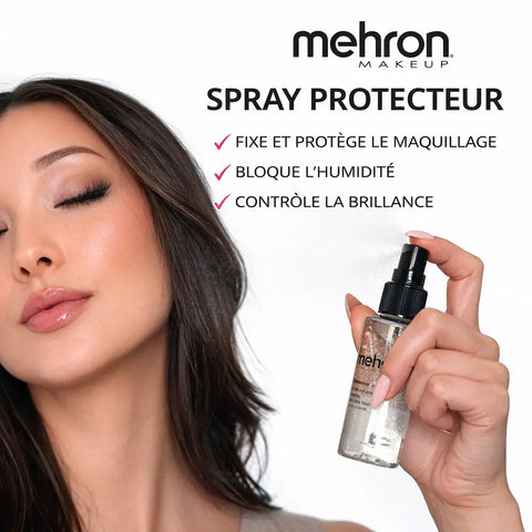 Mehron Barrier Spray™ : Le Spray Fixateur et Protecteur 