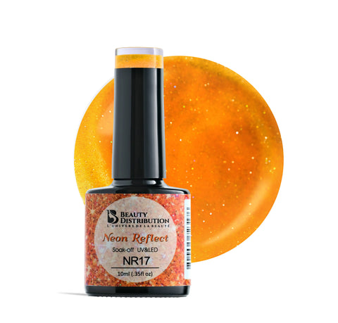 Vernis Semi-Permanent NR17 – Neon Reflect : L'Éclat Ambré & Réfléchissant Beauty Distribution